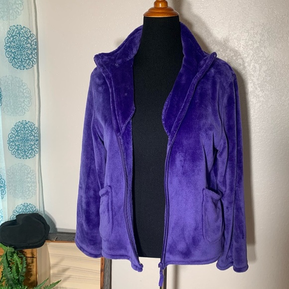 ZENistia deep purple soft jacket - Picture 2 of 8